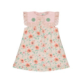 Bachaa :: Rose Quartz Dress Poppy Print