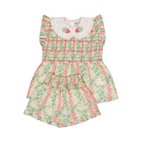 Bachaa :: Sunbeam Blouse & Short Set Arabesque Print