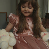 Konges Sloejd Fia Dress GRS Silver Pink - worn by child