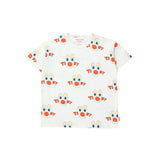 Tiny Cottons :: Clowns Tee Off-White