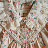 Bonjour Diary :: Iris Blouse Farandole Stripes Flowers Print