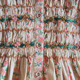 Bonjour Diary :: Iris Blouse Farandole Stripes Flowers Print