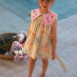 Bachaa -  Ice Flow Blouse & Short Set Watercolor Print