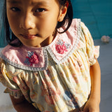 Bachaa -  Opaline Blouse/Short Dress Watercolor Print