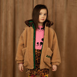 Mini Rodini :: Adored Faux Fur Hooded Jacket