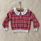 Bonjour Diary :: Red Checks Polo