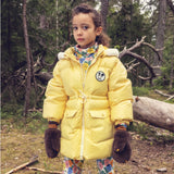 Mini Rodini - Ritzratz Patch Heavy Puffer Yellow
