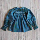 Bonjour Diary :: Iris Blouse Lungi Check