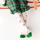 Little Stocking Co :: Bow Knit Tights