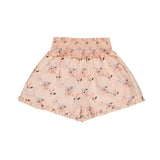 Bachaa -  Buttercream Blouse & Short Set Bird Print