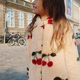 [입고중] Konges Sloejd :: Fuzzie Coat Grs Ma Grande Cerise
