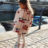 [입고중] Konges Sloejd :: Fuzzie Coat Grs Ma Grande Cerise