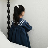 [Exclusive] Mes Kids Des Fleurs :: Sailor Coat Navy