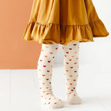 Little Stocking Co :: Harvest Hearts Knit Tights