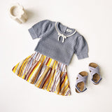 Misha And Puff :: Sunflower Frankie Top Pewter