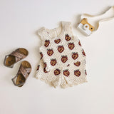 Rylee & Cru :: Crochet Tank Set Strawberry