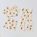 Mini Rodini :: Lingonberries Aop Shorts Off White