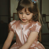 Konges Sloejd Fia Dress GRS Silver Pink - styled worn look