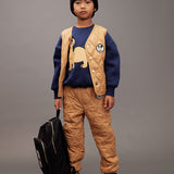 Mini Rodini :: Dino Application Sweatshirt Blue