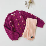 Louise Misha :: Cardigan Monyla Raspberry