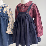 Emile Et Ida :: Smocked Blouse Violine