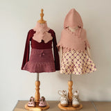 Iver and Isla :: Lace-Edge Cap Blush