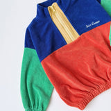 Bobo Choses -  Bobo Choses Color Block Zipped Sweatshirt