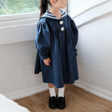 [Exclusive] Mes Kids Des Fleurs :: Sailor Coat Navy