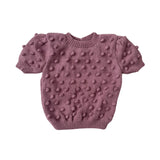 Minimom :: Popcorn Sweater Dry Rose