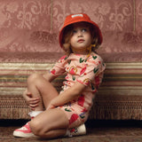 Mini Rodini :: Parrots Aop Ballet Ss Tee Pink