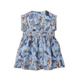 Gingersnaps :: Baby Vinatge Marina Perroquet Dress Multicolor