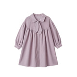 Mes Kids Des Fleurs :: Bow Tie Dress Lavender