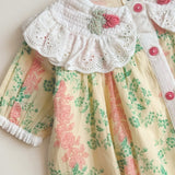 Bachaa -  Lemon Tree Dress Arabesque Print
