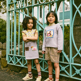 Misha And Puff -  Farm Topanga Pinafore Mist