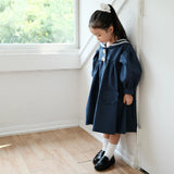 [Exclusive] Mes Kids Des Fleurs :: Sailor Coat Navy