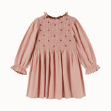 Emile Et Ida - Robe Smockee Brodee Sakura