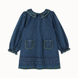 Emile Et Ida - Robe Denim Brodee Denim