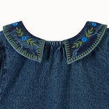 Emile Et Ida - Robe Denim Brodee Denim