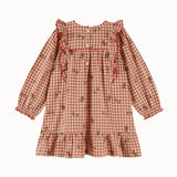 Emile Et Ida - Robe Vichy Volant Broderie