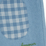 Emile Et Ida - Pantalon Denim Genouillere Bleu Delave