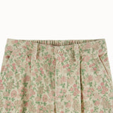 Emile Et Ida - Pantalon Large Imprime Velours Bucolique