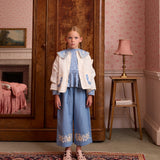 Apolina -  Clara Trouser Set Milk/Book Blue