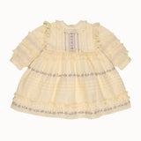 Apolina -  Marella Soft Organdie Dress Cream
