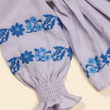 Apolina -  Mia Blouse Violet Crème