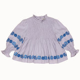 Apolina -  Mia Blouse Violet Crème