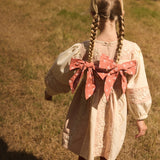 Apolina -  Wilma Dress Dried Rose/Cream