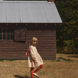 Apolina -  Wilma Dress Dried Rose/Cream