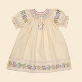 Apolina -  Verna Smock Dress Cream