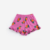 Bobo Choses :: Tangerine All Over Ruffled Shorts