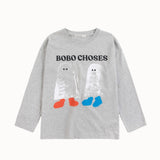 [Pre-Order] Bobo Choses - Booty Ghosts Long Sleeve T-Shirt